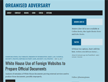 Tablet Screenshot of adversary.org
